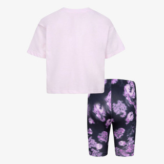 NIKE Шорцеви и маица Boxy And Bike Set 