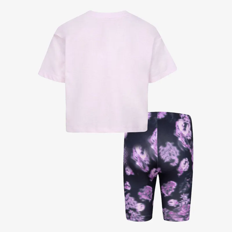 NIKE Шорцеви и маица Boxy And Bike Set 