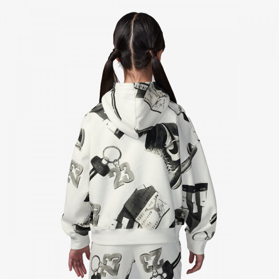 Nike Дуксер JDG WJ BROOKLYN FLC PO AOP 