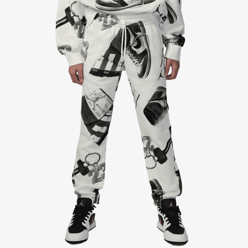 Nike Долен дел тренерки JDG WJ BROOKLYN FLC PANT AOP 