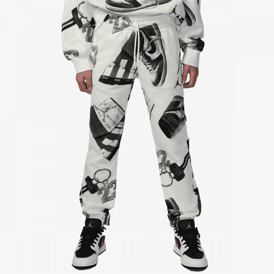 Nike Долен дел тренерки JDG WJ BROOKLYN FLC PANT AOP 