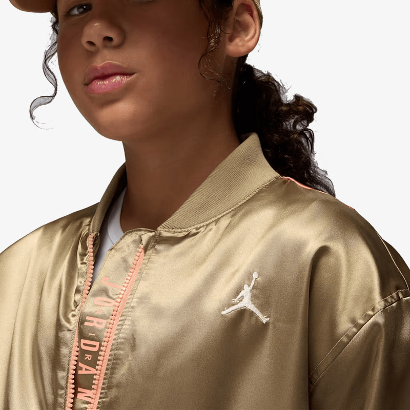 Nike Јакна JDG COLOR BLOCKED SATIN BOMBER 