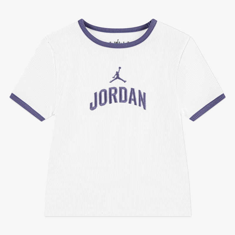 Nike Маица JDG SEMI-CROPPED RIB TEE 