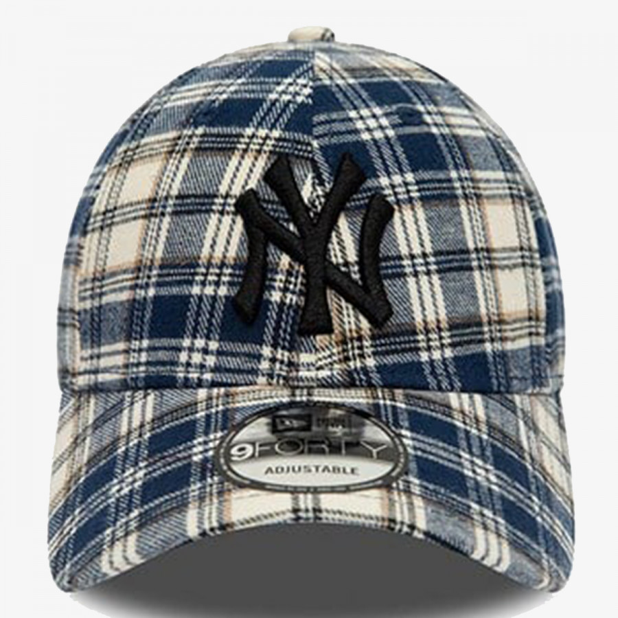 New Era Kачкет PLAID CAMO 9FORTY NEYYAN  NVY 