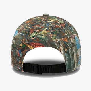 New Era Kачкет LE LOUVRE AOP 9FORTY LOUVRE  SKYSTN 