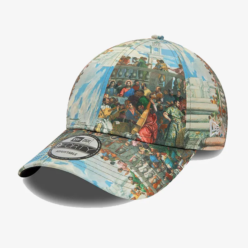 NEW ERA Kачкет LE LOUVRE AOP 9FORTY LOUVRE  SKYSTN 