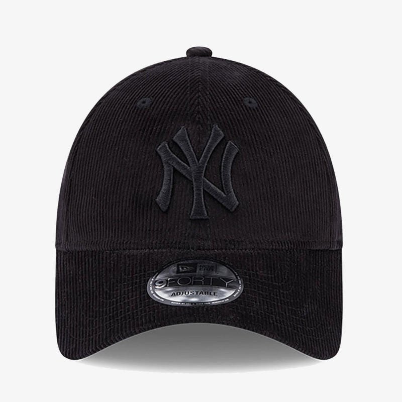 New Era Kачкет CORD 9FORTY NEYYAN  BLKBLK 