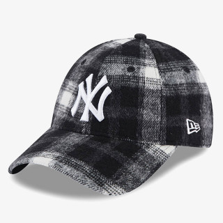 New Era Kачкет KAPA WMNS PLAID 9FORTY NEYYAN BLKWHI 