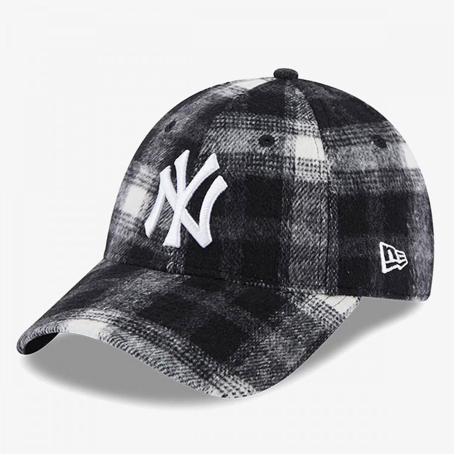 New Era Kачкет KAPA WMNS PLAID 9FORTY NEYYAN BLKWHI 