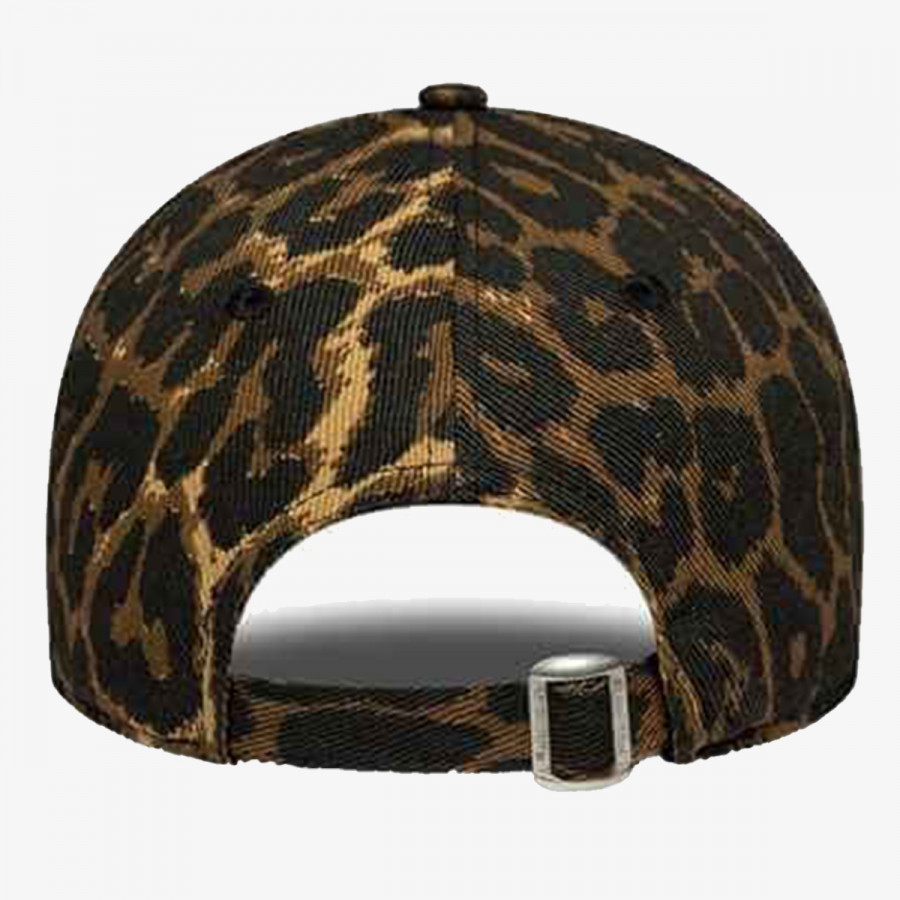New Era Kачкет WMNS OUTLINE LEOPARD 9TWENTY NEYYAN BLK 