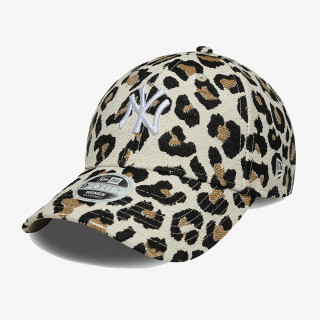 New Era Kачкет FEMALE LEOPARD MIDI 9FORTY® 