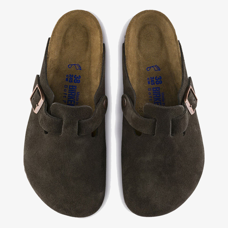 Birkenstock Папучи Boston LEVE Mocca 