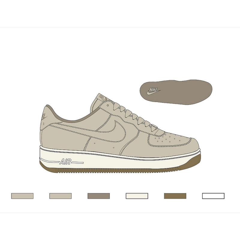 Nike Патики WMS AIR FORCE 1 '07 PRM 