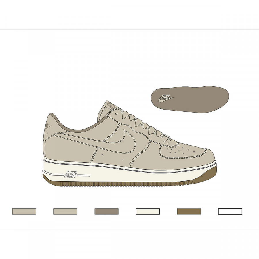 Nike Патики WMS AIR FORCE 1 '07 PRM 