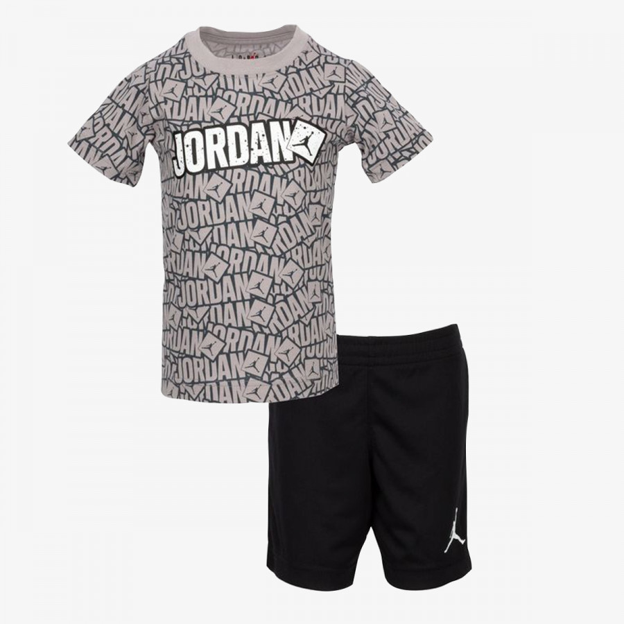 Nike Сет JDB STICKERS SS TEE MESH SET 