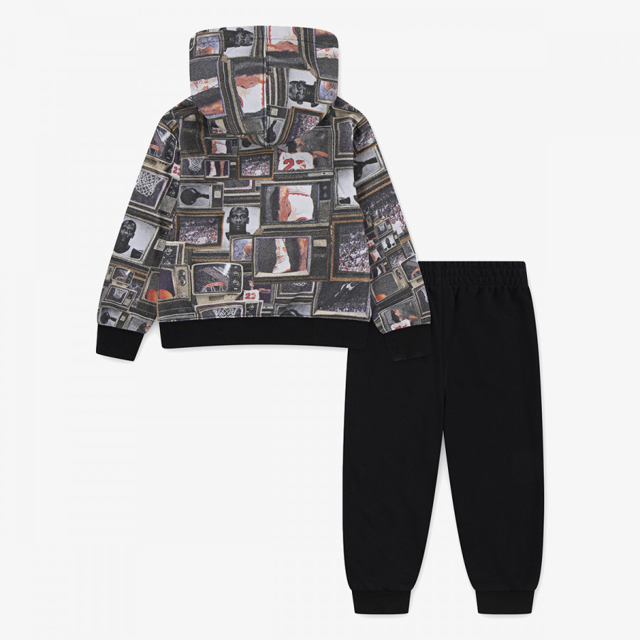 Nike Тренерка JDB MJ BROOKLYN AOP FT SET 
