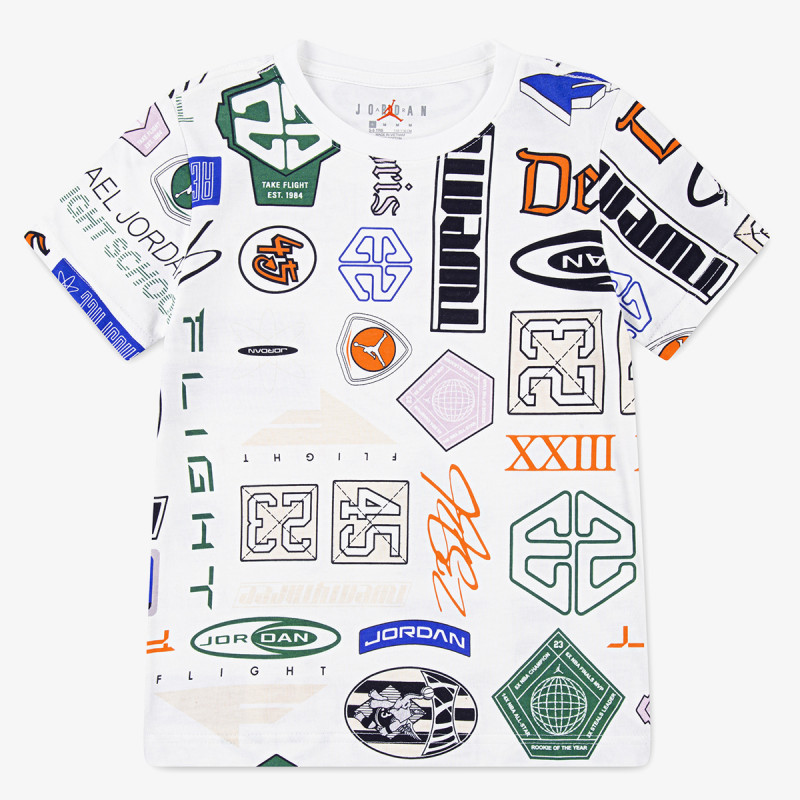 Nike Bluzë JDB MJ ESS AOP SS TEE 