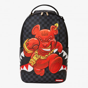 SPRAYGROUND Ранец SPRAYGROUND Ранец DIABLO BEAR OTR GREY CHECKER DLXR BACKPA 
