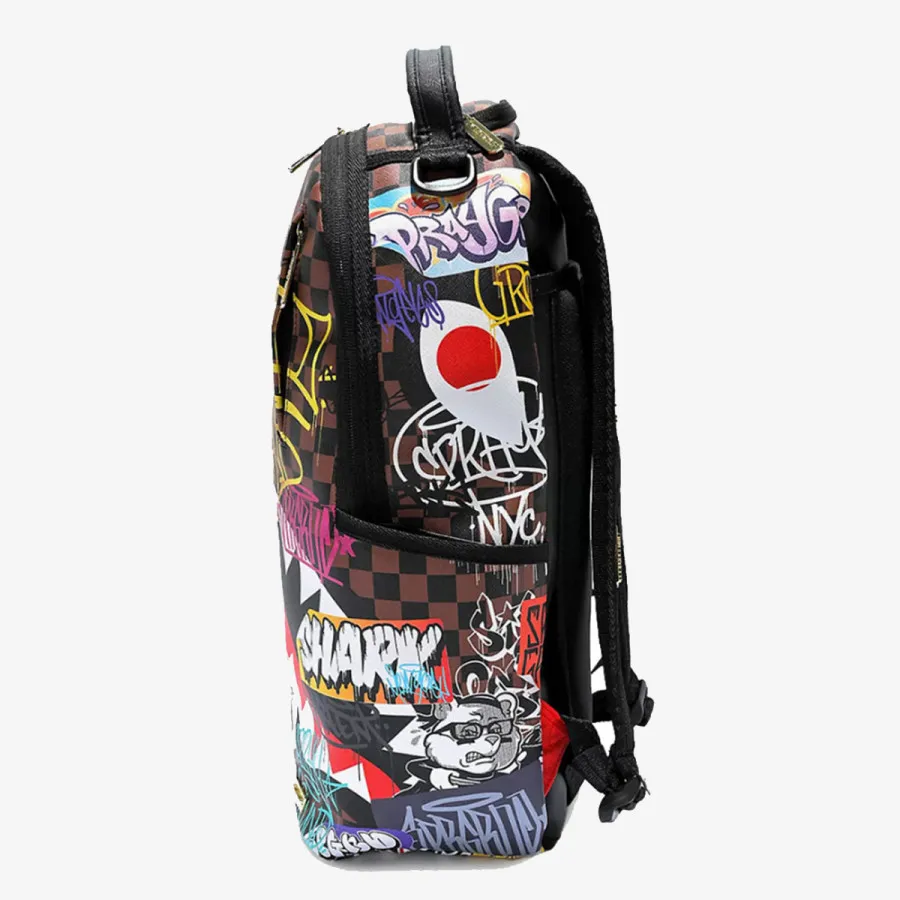 SPRAYGROUND Ранец TAGGED UP SHARKS IN PARIS BACKPACK 