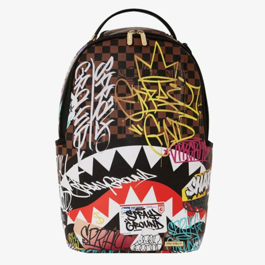 SPRAYGROUND Ранец TAGGED UP SHARKS IN PARIS BACKPACK 