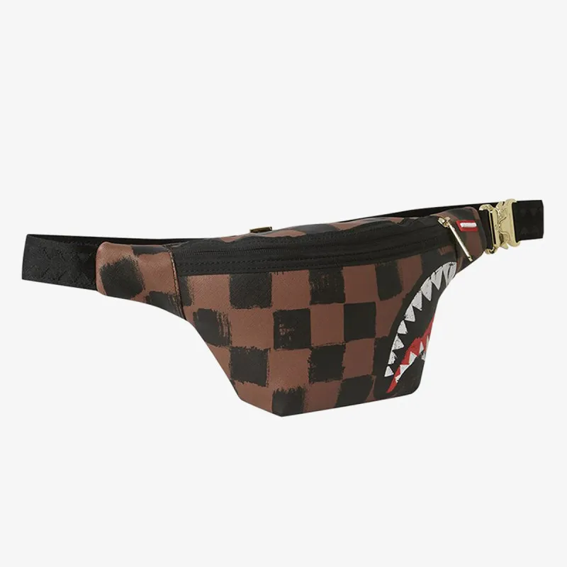 SPRAYGROUND Торбица SHARKS IN PARIS PAINTED CROSSBODY 