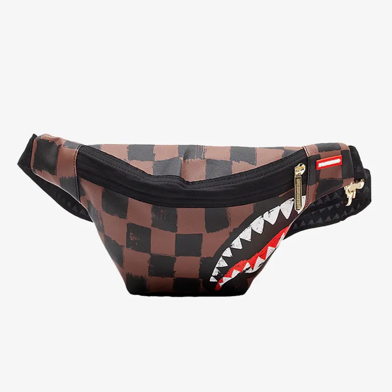 SPRAYGROUND Торбица SHARKS IN PARIS PAINTED CROSSBODY 