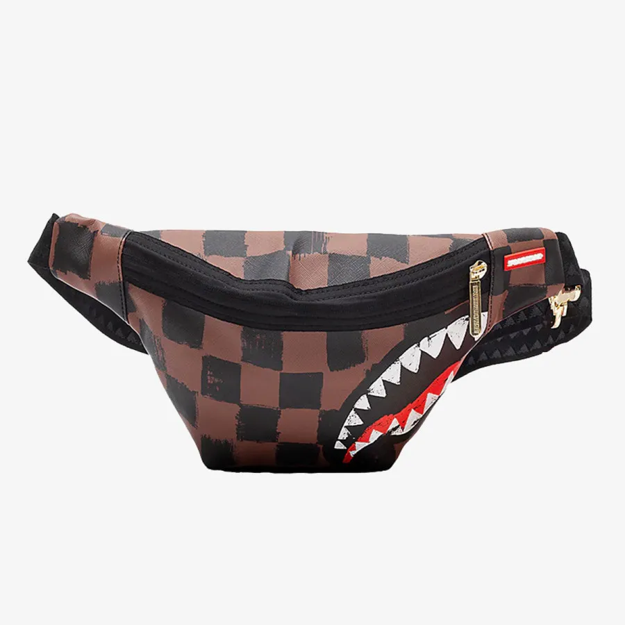 SPRAYGROUND Торбица SHARKS IN PARIS PAINTED CROSSBODY 