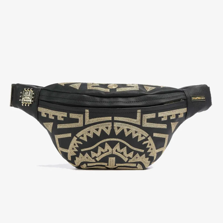 SPRAYGROUND Торбица AI TRIBAL GOLD SAVVY CROSSBODY TEDDY BEA 