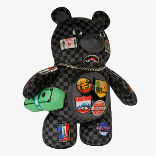 Sprayground Ранец GLOBAL MOGUL LOST TICKET MONEY BEAR 