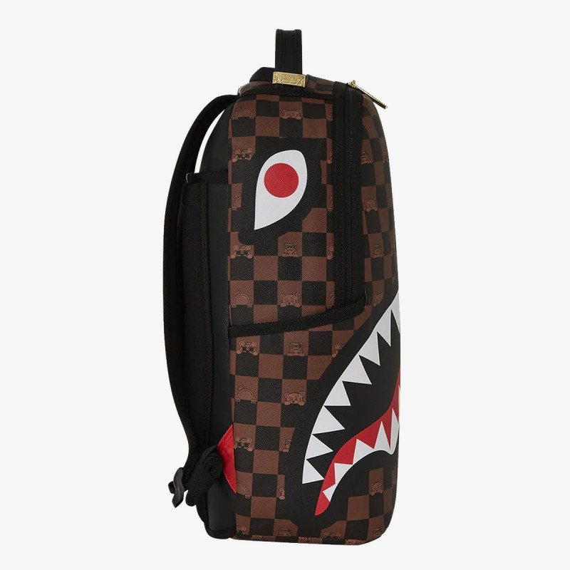 Sprayground Ранец PEEKING CHARACTER CHECK BACKPACK 