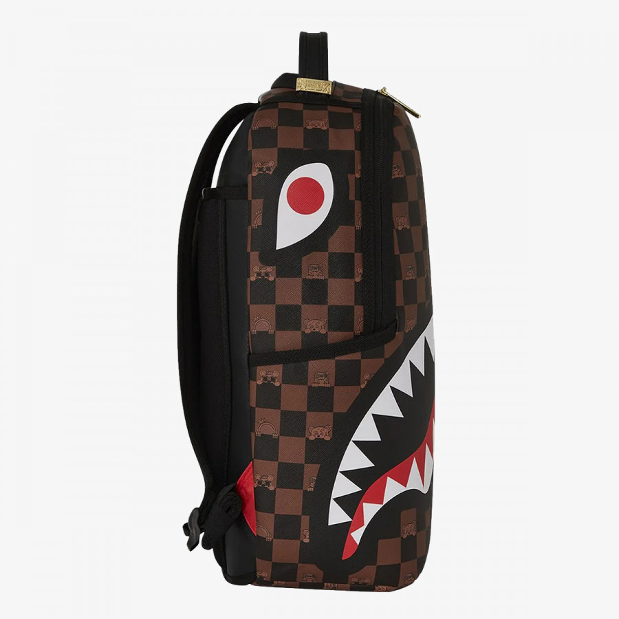 Sprayground Ранец PEEKING CHARACTER CHECK BACKPACK 
