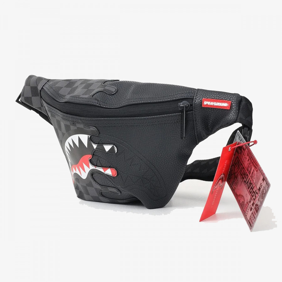 Sprayground Торбица UNFINISHED SHARK CROSSBODY 