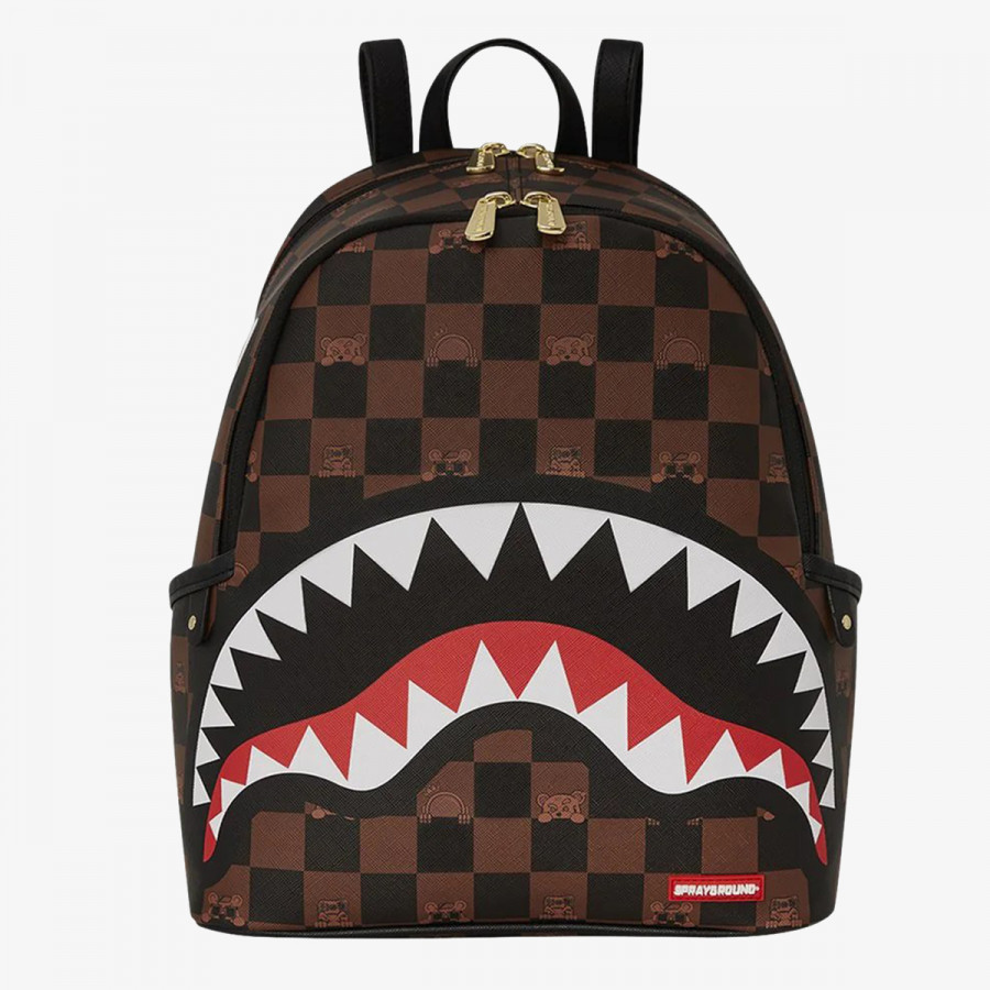 Sprayground Ранец PEEKING CHARACTER CHECK SAVAGE 