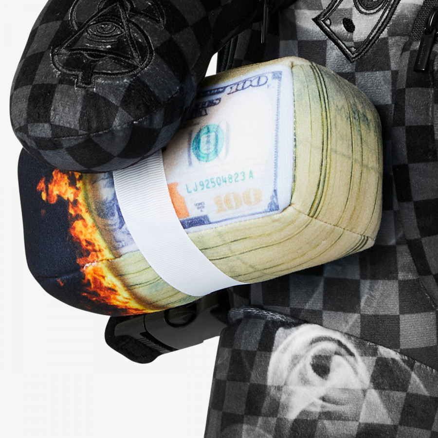 Sprayground Çantë shpine SIP N’ SMOKE MONEYBEAR BACKPACK 