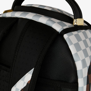 Sprayground Çantë shpine CREAM AND BROWN TEAR CHECK BACKPACK 