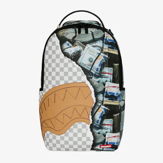 Sprayground Ранец CREAM CHECK FULL OF CASH BACKPACK 