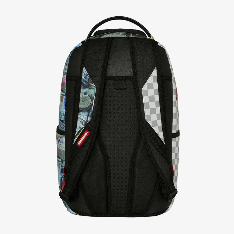 Sprayground Ранец CREAM CHECK FULL OF CASH BACKPACK 