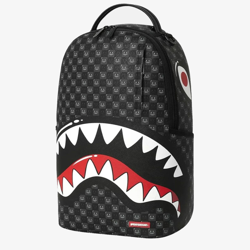 Sprayground Ранец SHARKS IN PARIS WTF BUBBLY BLACK CHECK B 