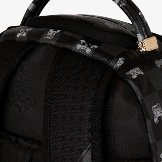 Sprayground Çantë shpine GRAY PEEKING CHARACTER CHECK BACKPACK 