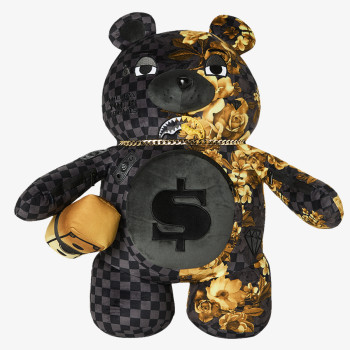 Sprayground Çantë shpine GOLD FLORAL REMIX MONEYBEAR BACKPACK 
