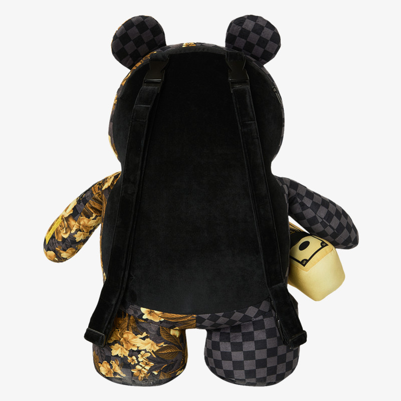 Sprayground Çantë shpine GOLD FLORAL REMIX MONEYBEAR BACKPACK 