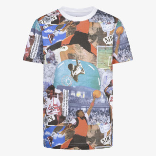 Nike Маица JDB MJ BROOKLYN COLLAGE AOP SS 
