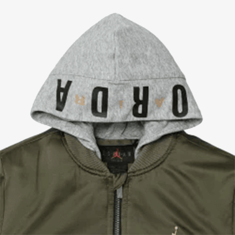 Nike Јакна JDN BIG LOGO HOODED BOMBER 