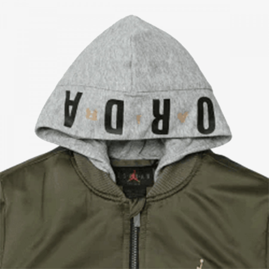 Nike Јакна JDN BIG LOGO HOODED BOMBER 