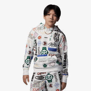 Nike Bluza JDB MJ ESSENTIALS AOP PO 