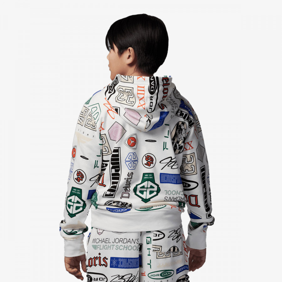Nike Bluza JDB MJ ESSENTIALS AOP PO 