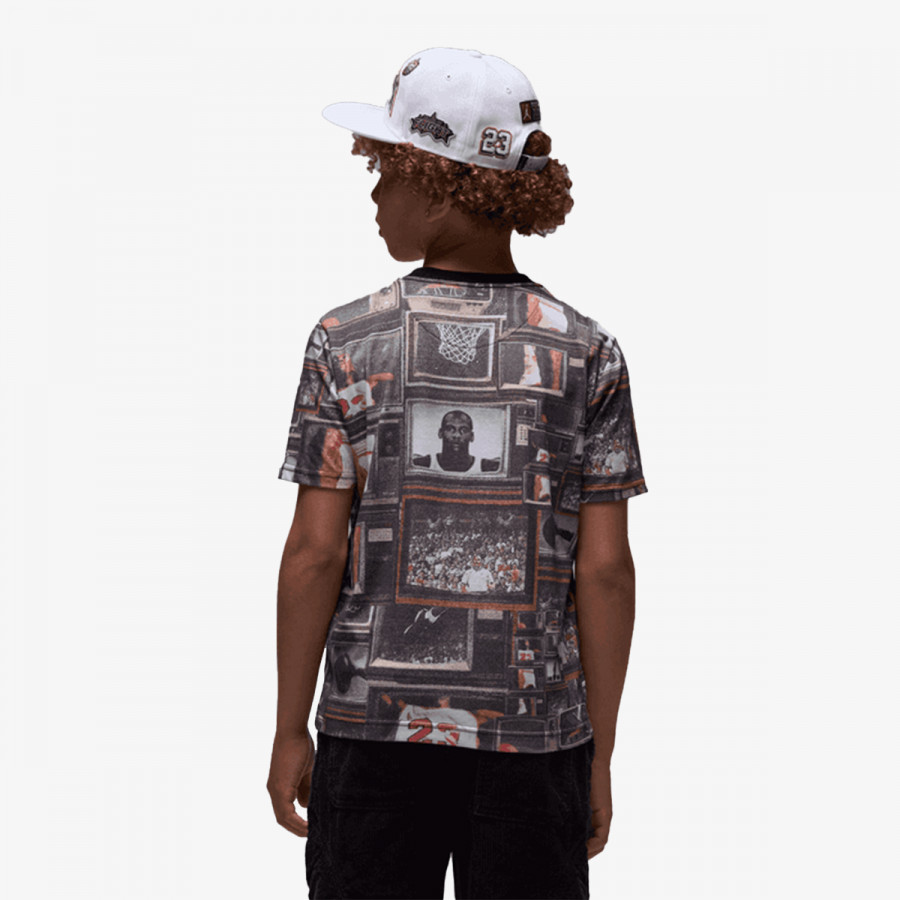 Nike Маица JDB MJ FLT ESS AOP SS TEE 