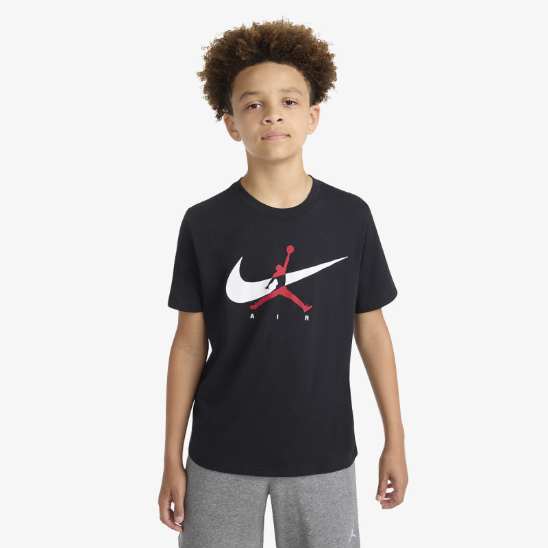 Nike Маица JDB JUMPMAN SWOOSH INTERSECTIO 