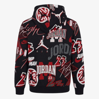 Nike Bluza JDB MJ DYNASTY AOP FT PO 