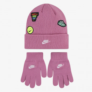 Nike Капа NAN NIKE PATCH PEAK BEANIE SET 